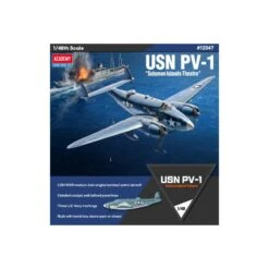 Academy Maquette Avion Maquette D'avion En Plastique USN PV-1 "Théâtre Des Iles Salomon"