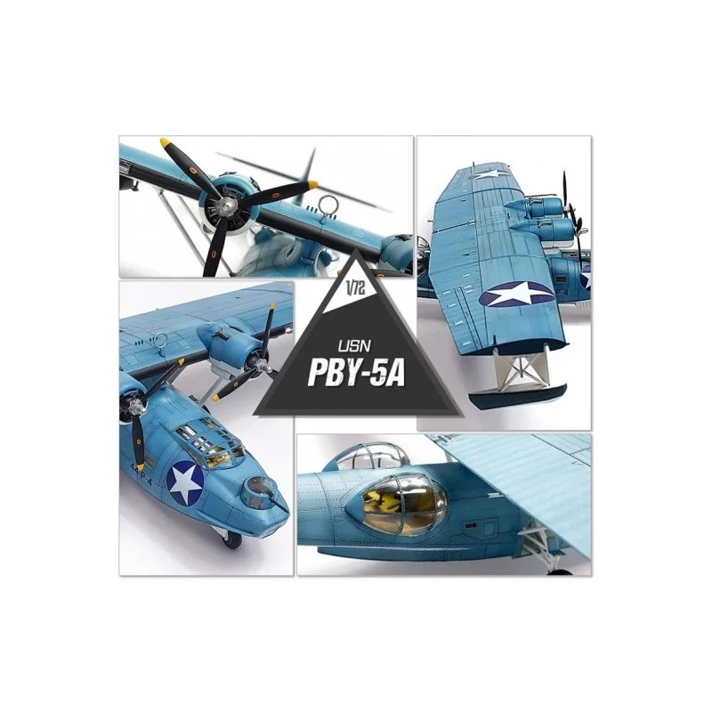 Academy Maquette Avion Maquette D'avion En Plastique USN PBY-5A "Bataille De Midway" – Image 2
