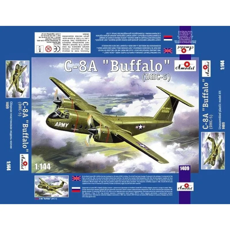Maquette Avion C-8A Buffalo (de Havilland Canada DHC-5)