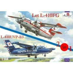 Laissez-L & L 410FG 410UVP-E3 (décalques Tchécoslovaquie, La Poste Russe) 2 Avions