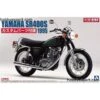Aoshima Maquette Yamaha Sr400s Avec Pièces Personnalisées