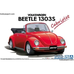 Aoshima Maquette VOLKSWAGEN 15ADK Coccinelle 1303S CABRIOLET 1975