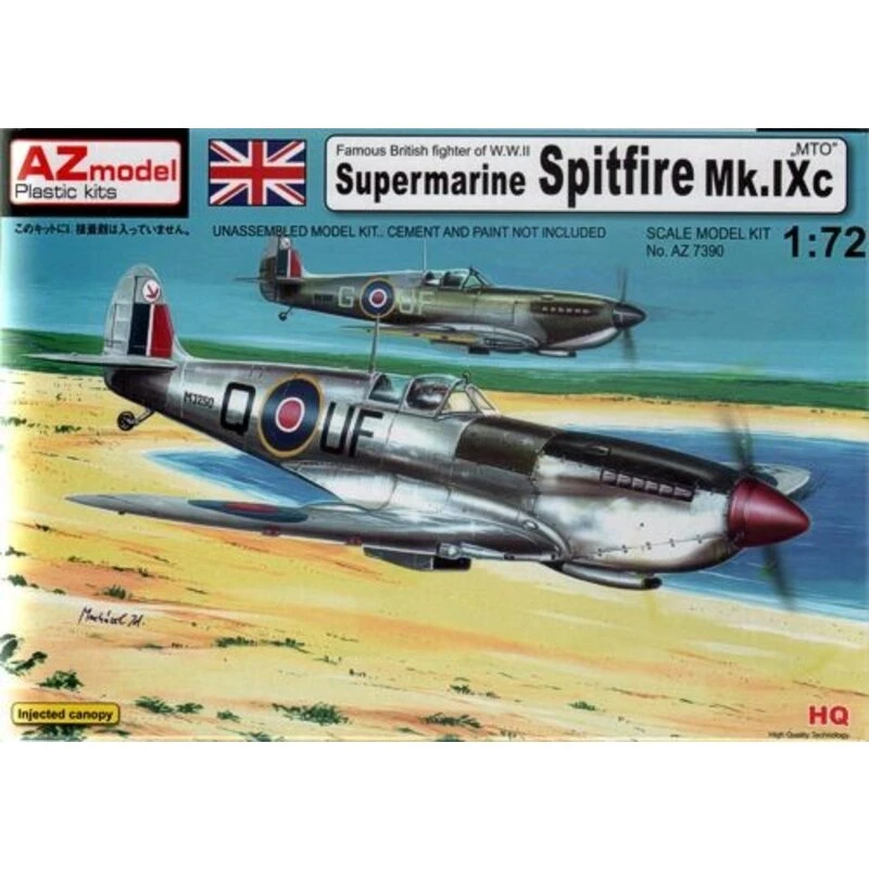Maquette Avion Supermarine Spitfire Mk.IXc MTO