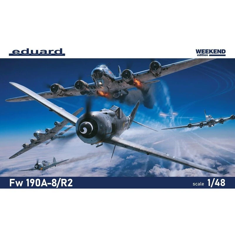Eduard Maquette Avion Fw 190A-8/R2, édition Week-end