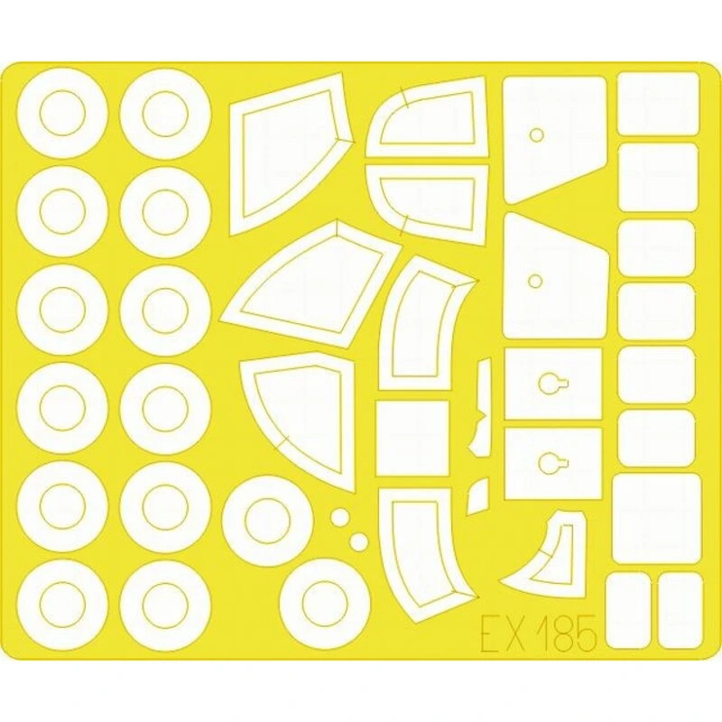 Eduard Sikorsky CH-53E Super Stallion (pour Maquettes Academy Et MRC) (fait Ă Partir De Bande Jaune De Kabuki Japonais)