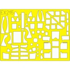 Eduard Vickers Wellington Mk. III (pour Maquettes Trumpeter) (fait à Partir De Bande Jaune De Kabuki Japonais)