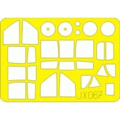 Eduard Kawasaki Ki-61 I Hei Hien (pour Maquettes Hasegawa) (fait à Partir De Bande Jaune De Kabuki Japonais)