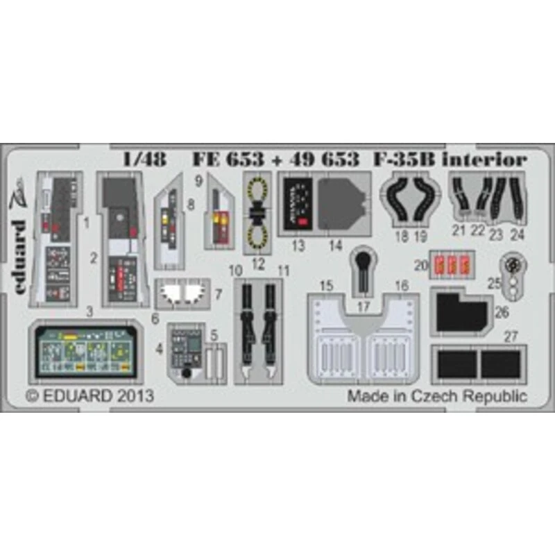 Eduard Maquette Avion F 35b Its Interior Kh – Image 2