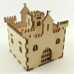 Maquette Architecture Maquette Château Fort Tirelire En Bois