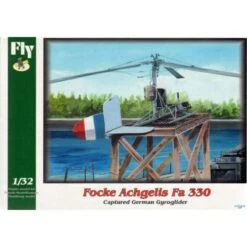 Fly Maquette Avion Focke Achgelis Loi 330 - Capturé Allemande Gyroglider