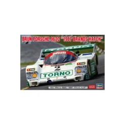 Hasegawa Maquette Plastique De Voiture Brun Porsche 962C "1987 Brands Hatch" 1:24