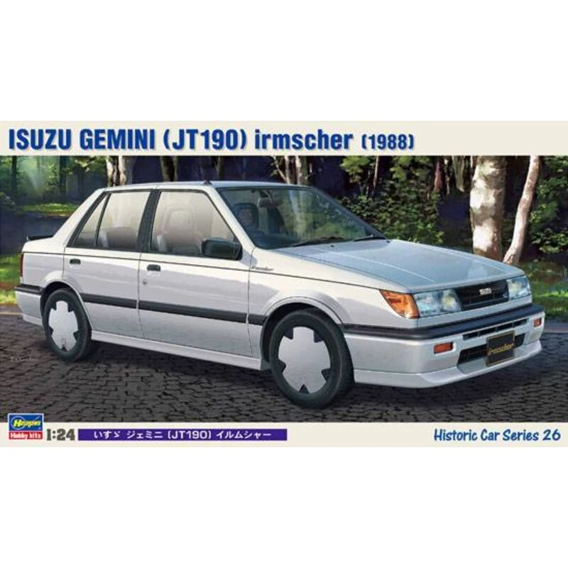 Hasegawa Maquette ISUZU GEMINI (JT190) Irmscher HC26 – Image 3