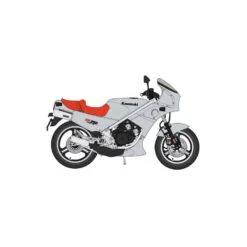 Hasegawa Maquette Plastique De Moto Kawasaki KR250 (KR250A) « Version Argent» 1984 1:12