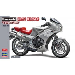 Hasegawa Maquette Kawasaki KR250 KR250A Silver Color