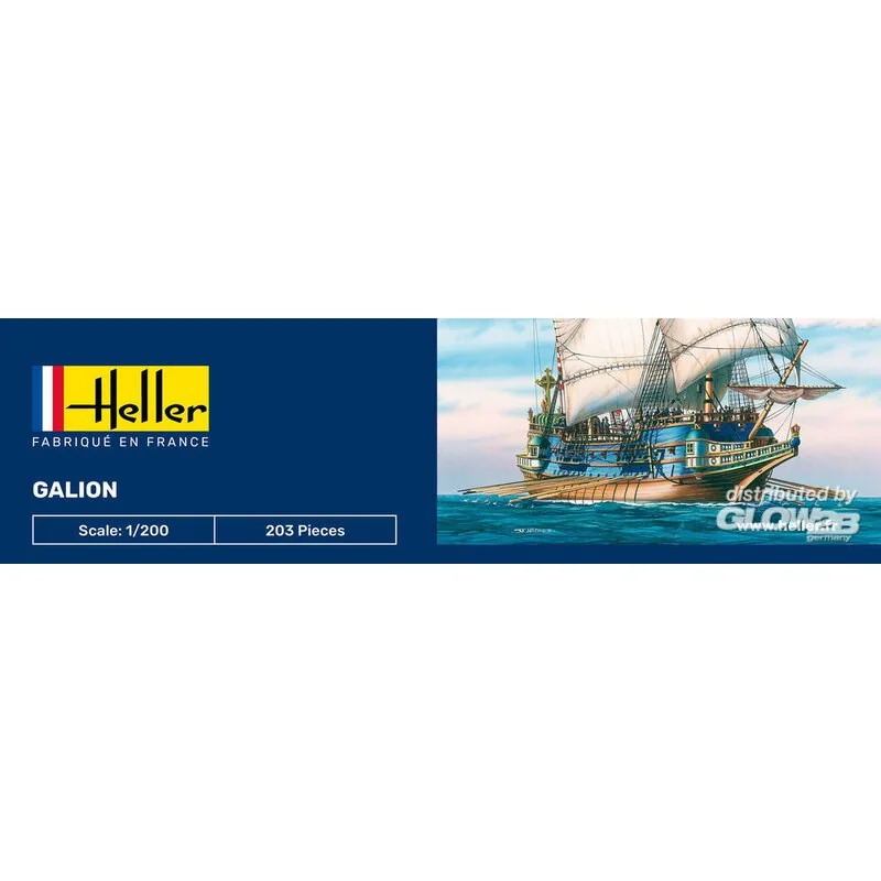 Heller Maquette Bateau STARTER KIT (Kit De Démarrage) Galion – Image 5