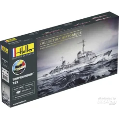 Heller Maquette Bateau STARTER KIT (Kit De Démarrage) Torpedoboot T23