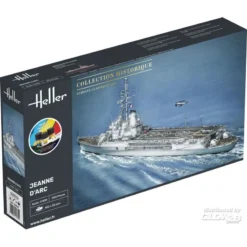 Heller Maquette Bateau STARTER KIT (Kit De Démarrage) Jeanne D'Arc