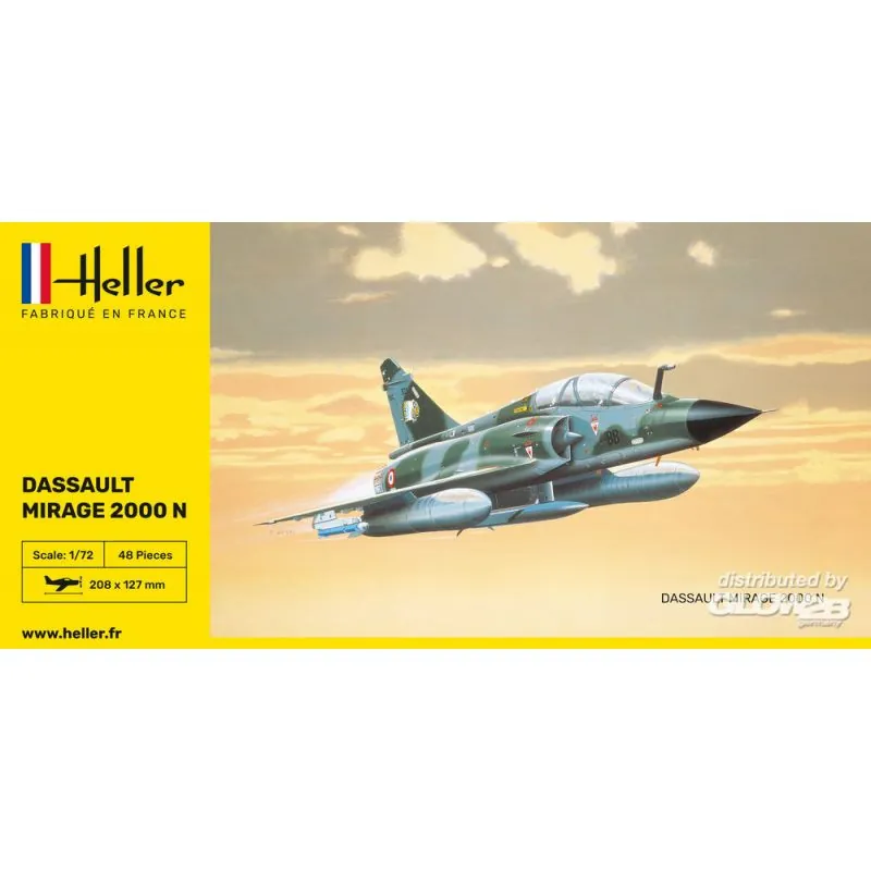 Heller Maquette Avion Dassault Mirage 2000N – Image 3