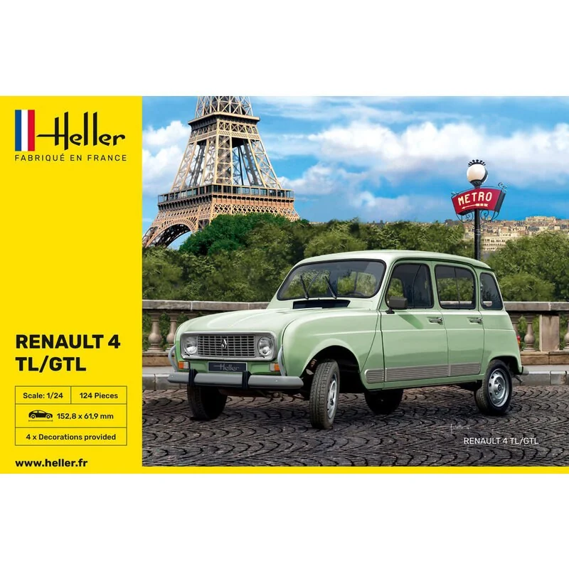 Heller Maquette Renault 4l – Image 4