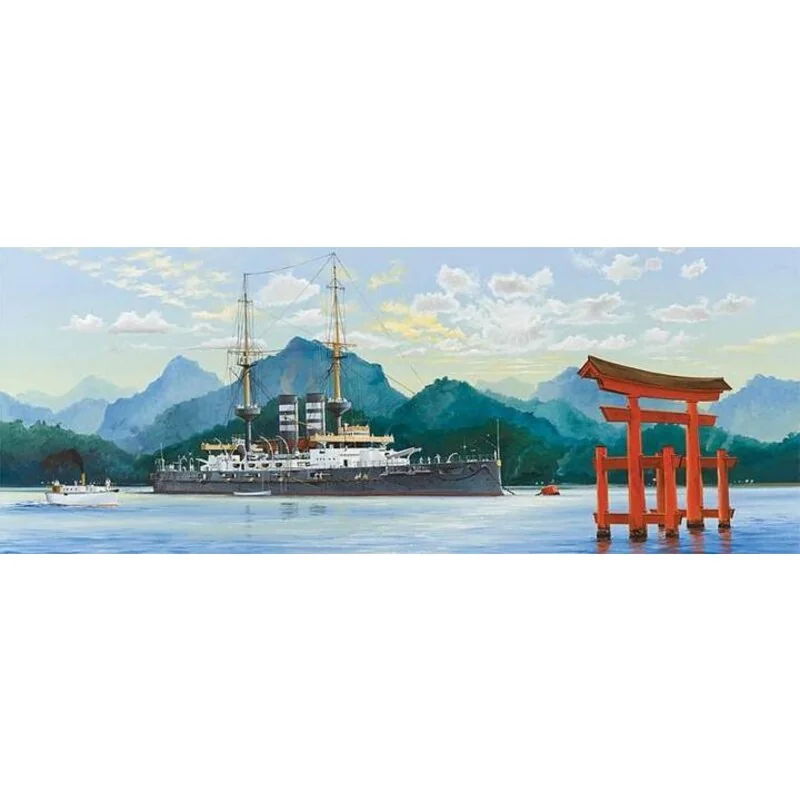 Maquette Bateau Mikasa 1902 Japanese Battleship