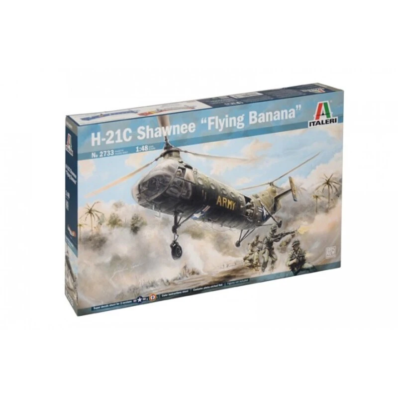 Italeri Maquette Avion H-21 Shawnee Flying Banana – Image 2