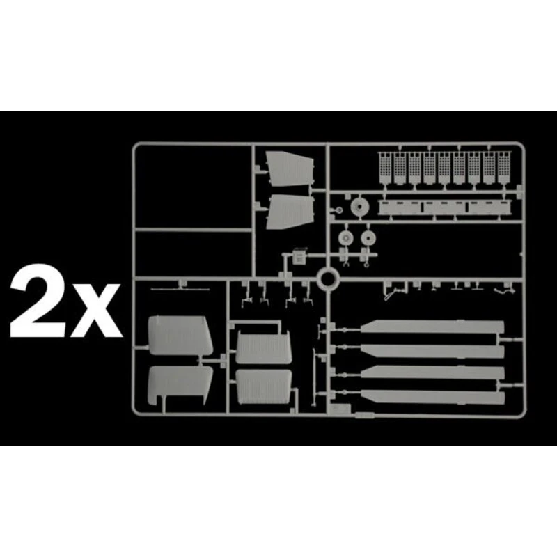 Italeri Maquette Avion H-21 Shawnee Flying Banana – Image 5