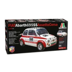 Italeri Maquette FIAT Abarth 695SS Assetto Corsa