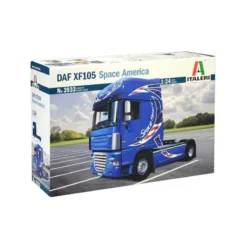 Italeri DAF XF105 Space America SUPER DECALS SHEET FOR 2 VERSIONSThis Road Haulage Tractor By DAF Is A Restyled Version Of The Successfu