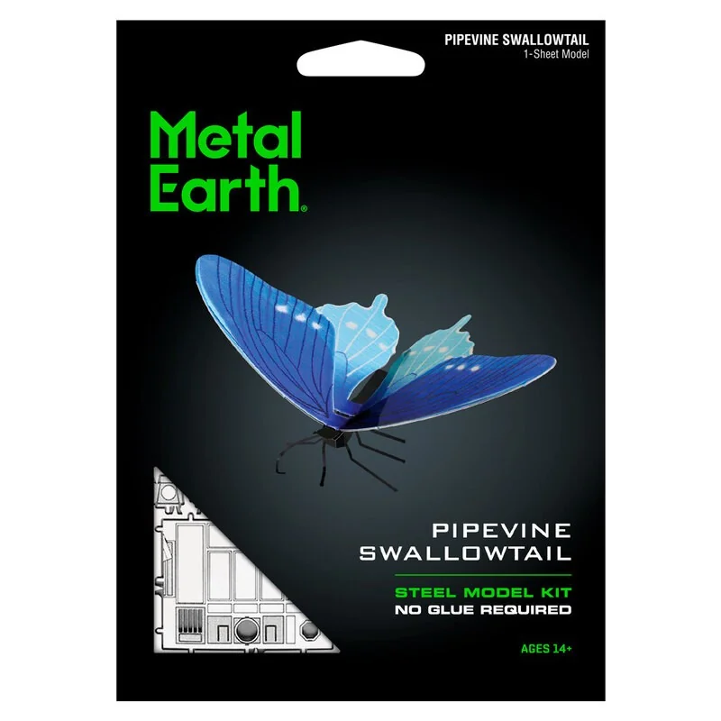 Metal Earth Maquette Métal Papillon Pipevine Swallowtail – Image 2