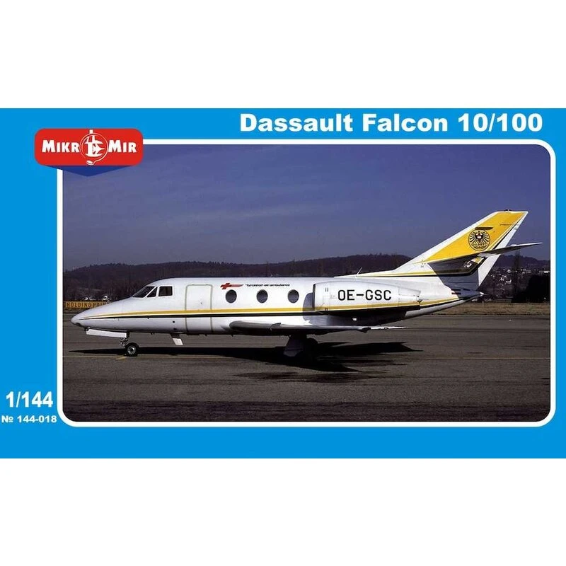 Maquette Avion Dassault Falcon 10/100 OE-GSC