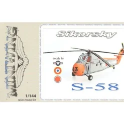 Maquette Avion Sikorsky S-58 (H-34) Choctaw