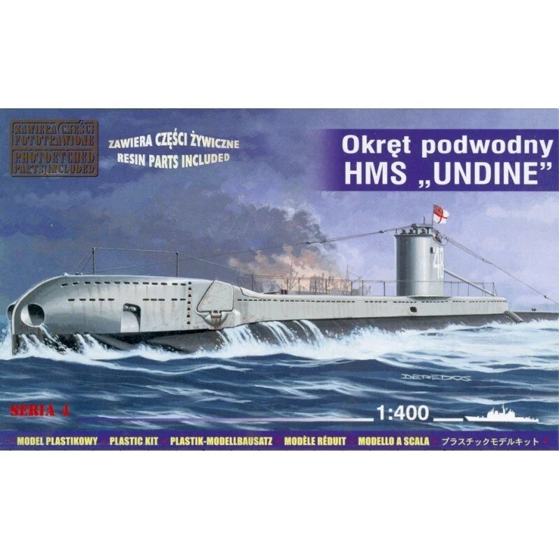 Mirage Maquette HMS Undine Royal Navy Submarine With Etched And Resin Parts (Submarines)