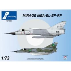 Maquette Avion Dassault Mirage IIIEA-IIIEA-IIIEP-IIIRP (versions Pakistanaises)