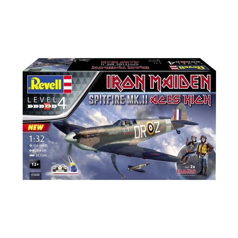 Revell Maquette Avion Spitfire Mk.V Iron Maiden – Image 12
