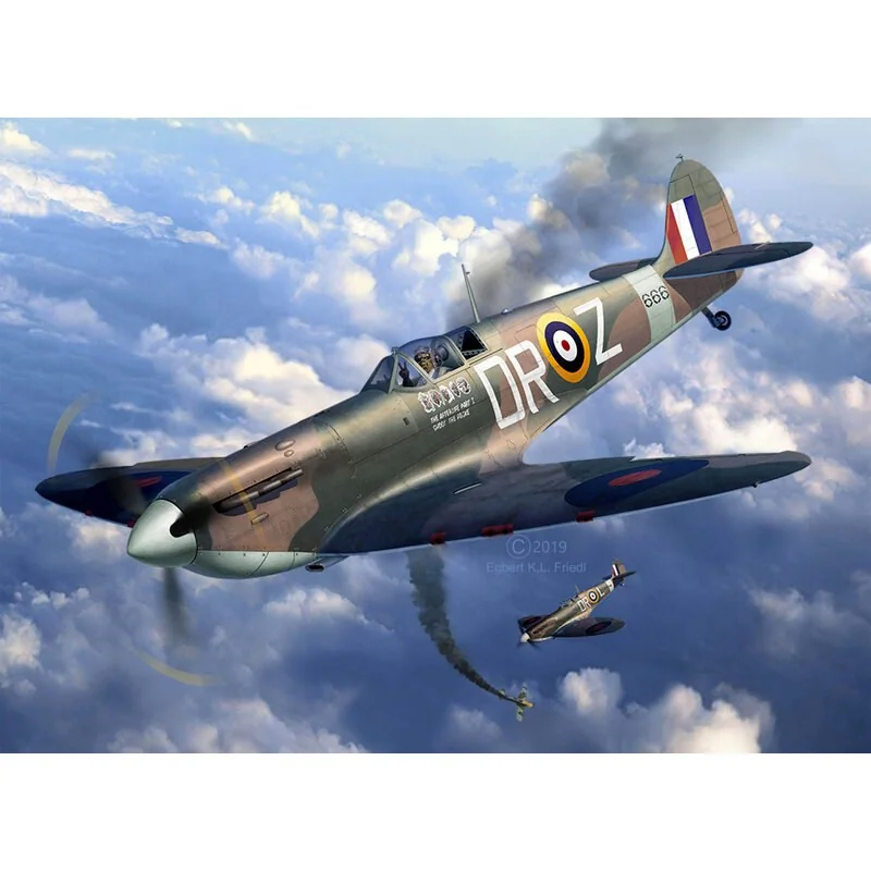 Revell Maquette Avion Spitfire Mk.V Iron Maiden – Image 10
