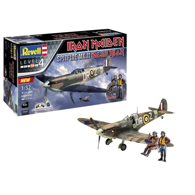Revell Maquette Avion Spitfire Mk.V Iron Maiden