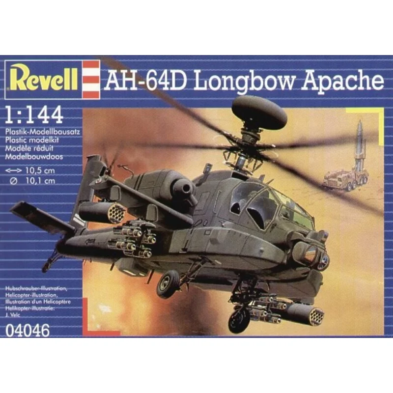Revell Maquette Avion Boeing AH-64D Longbow Apache