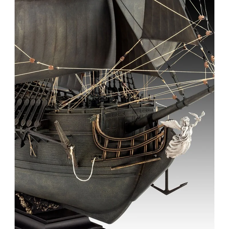 Revell Black Pearl Pirate Ship Un Kit De Construction Modèle De La Légendaire Pearl Black, Le Navire Commandé Par Le Capitaine Jack Spa – Image 6