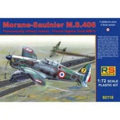 Morane-Saulnier MS.406 France 1940   New 2/2012 !!! 4 Variantes De Décals Pour France