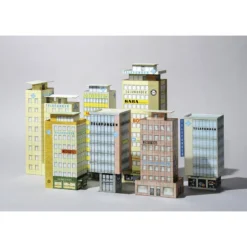 Maquette Carton Grattes Ciels