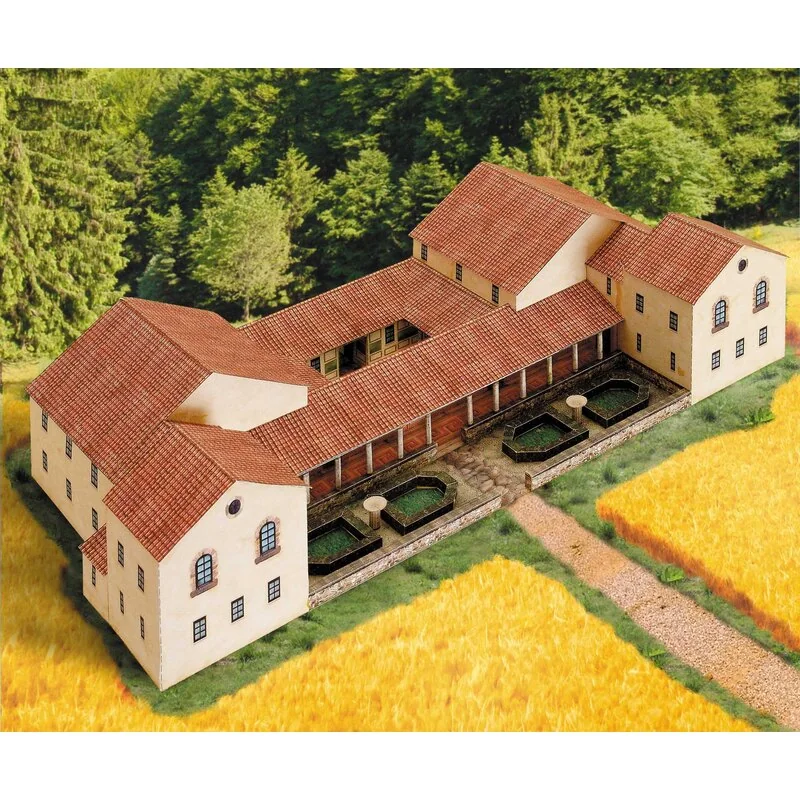 Maquette Carton Domaine Romain