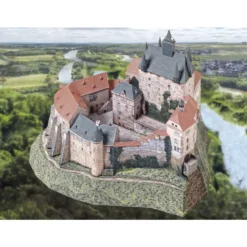 Maquette Carton Château Kriebstein
