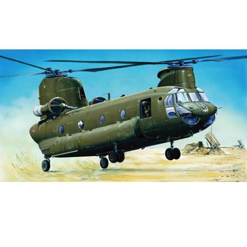 Trumpeter Maquette Hélicoptère Ch-47d Chinook – Image 2