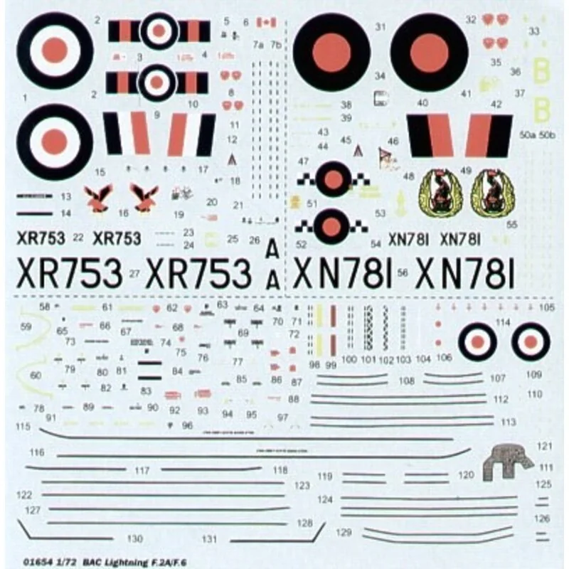 Trumpeter Maquette Avion Bac Eclairage F.2a / F.6 – Image 4