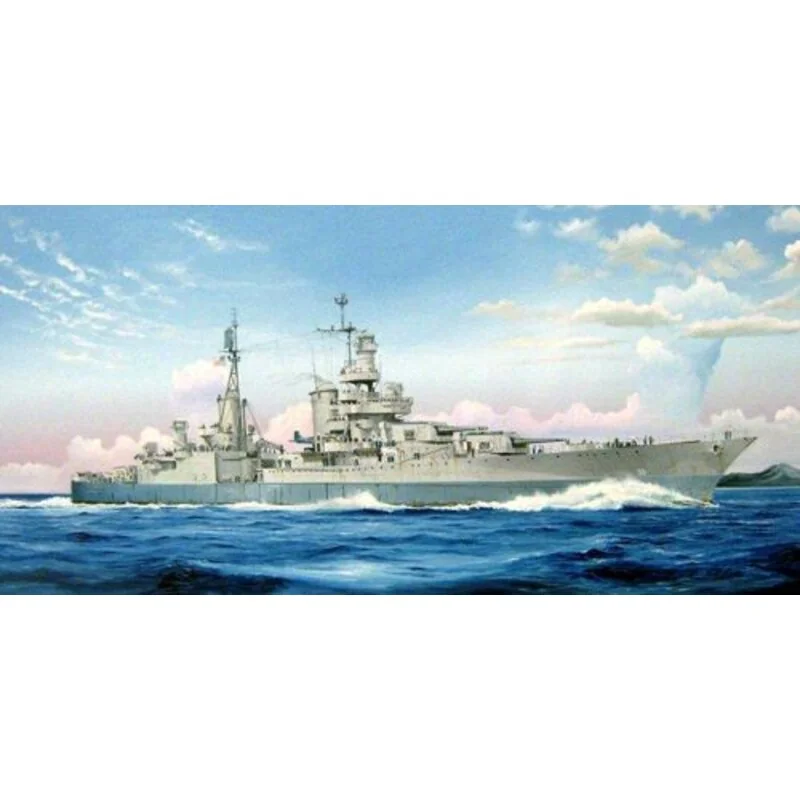 Trumpeter Maquette Bateau Uss Indianapolis Ca-35 1945 – Image 3