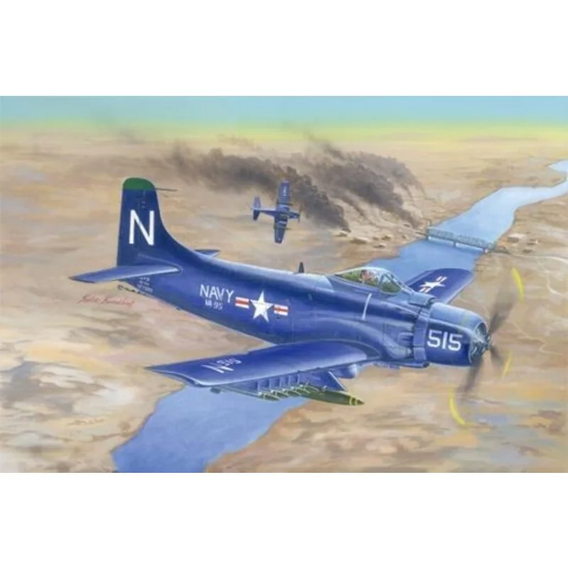 Trumpeter Maquette Avion Douglas A-1D Skyraider – Image 2