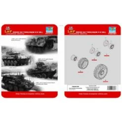 Trumpeter Maquette Avion Pneus De LAV Serie 8x8 325/85/R16 XML