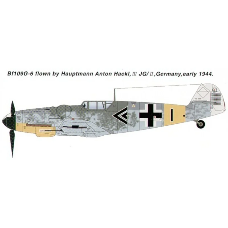 Trumpeter Maquette Avion Messerschmitt Bf 109G-6 Version Précoce – Image 3