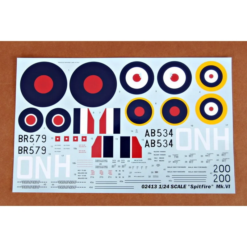 Trumpeter Maquette Avion Supermarine Spitfire Mk.VI – Image 9