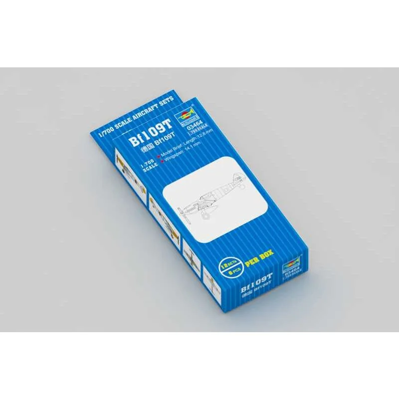 Trumpeter Maquette Avion Messerchmitt Bf-109T (qty 12)